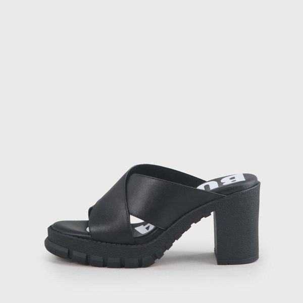 Buffalo Rica Siyah Topuklu Sandalet | Z8H-4437